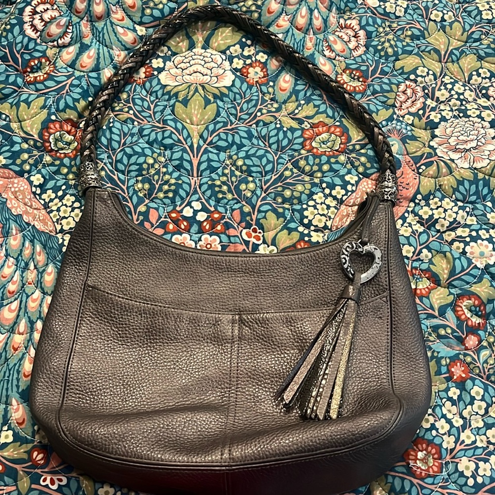 Brighton Barbados Ziptop hobo bag